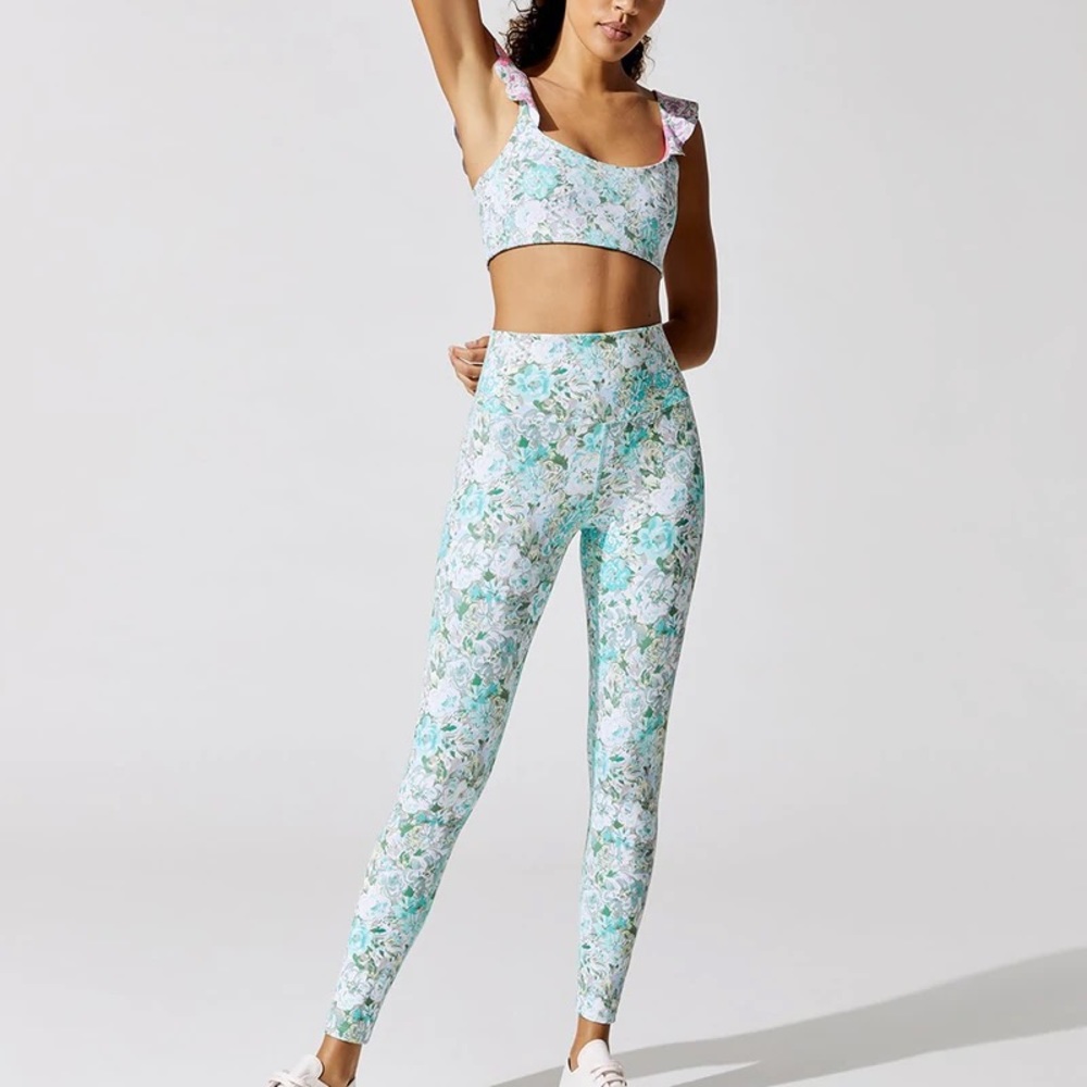 SOLD - Beach Riot Piper Leggings in Waterfall Peony